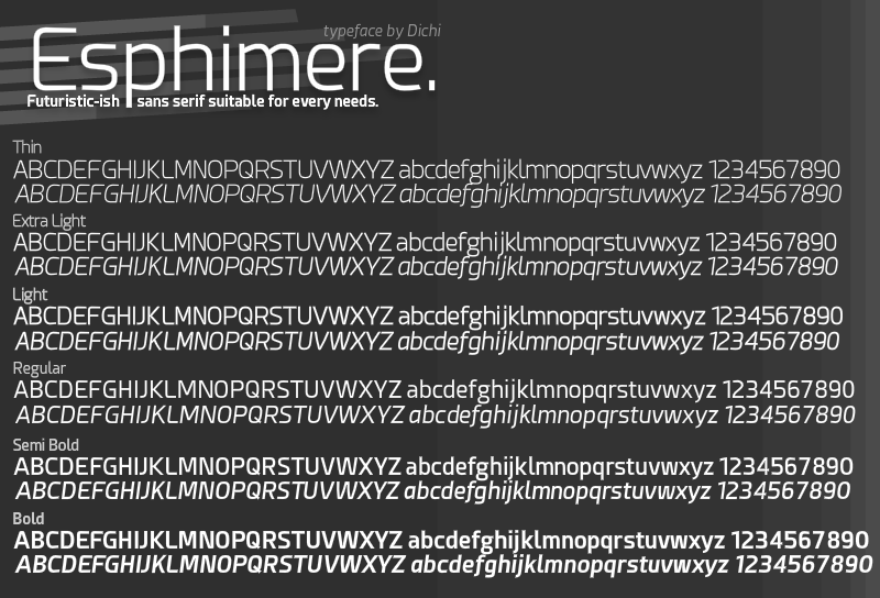 Esphimere Font