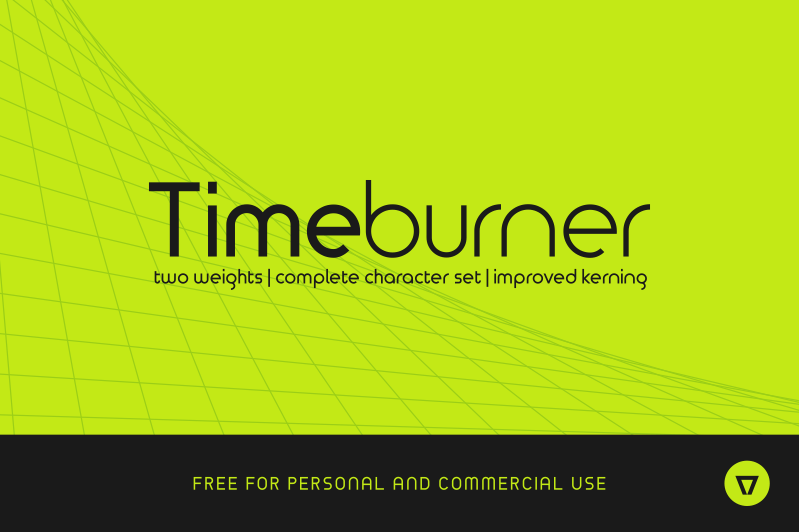 TimeBurner Font