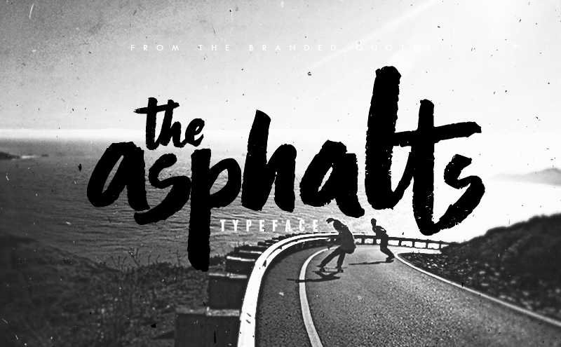 Asphalts Font