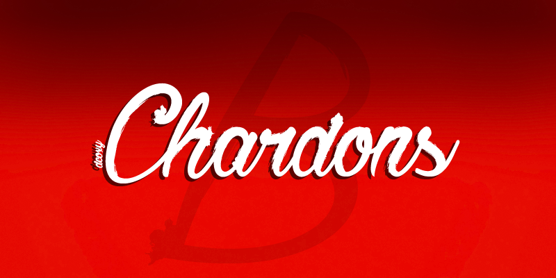 Chardons Brush Font