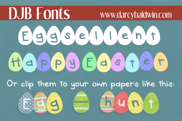 DJB Eggscellent Font