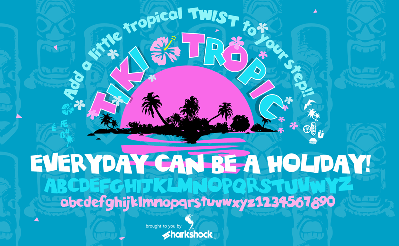 Tiki Tropic Font