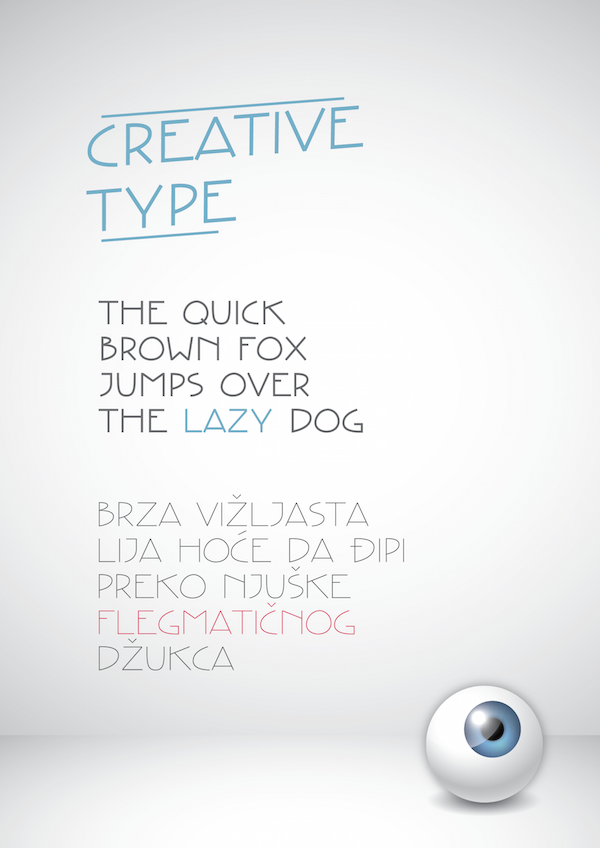 Creative Type Font