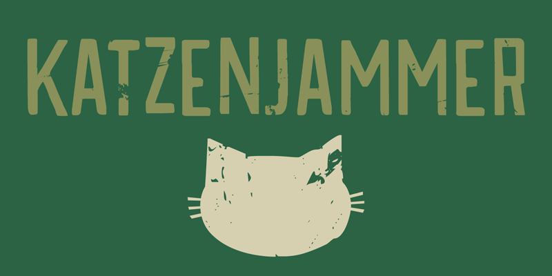 DK Katzenjammer Font