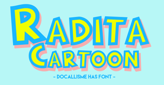 Raditas Cartoon Font