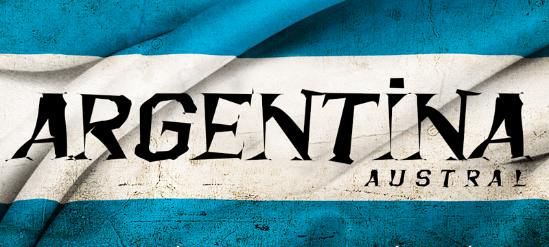 Argentina Austral Font