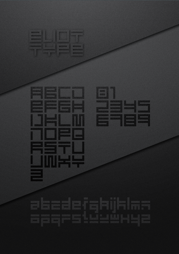 Eliot type Font