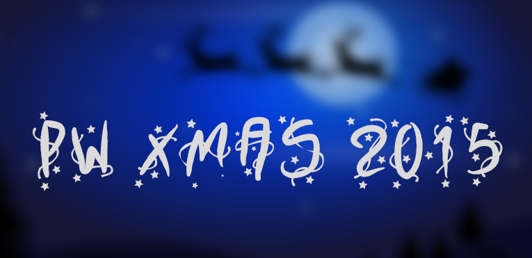 PW Xmas 2015 Font