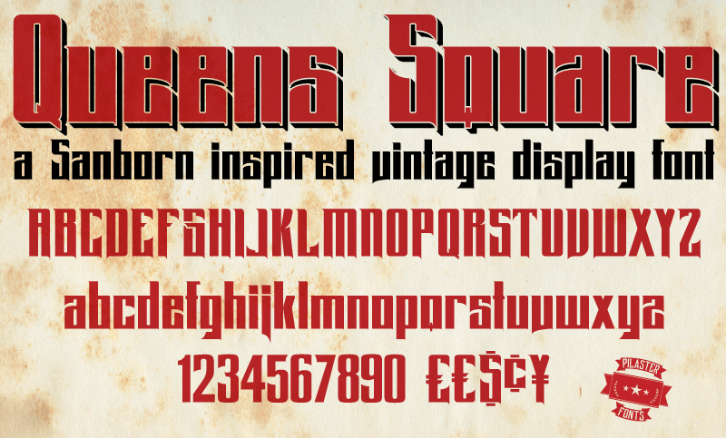 Queens Square Font