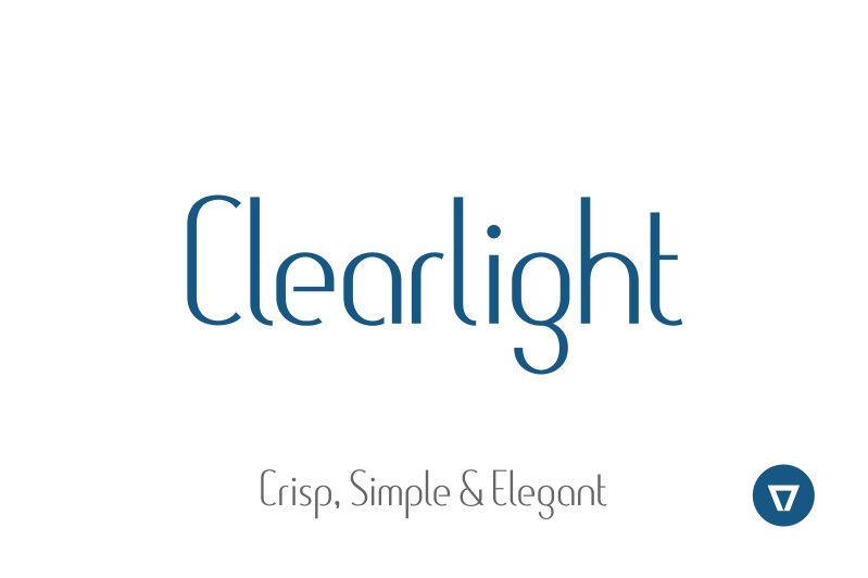 Clearlight Font