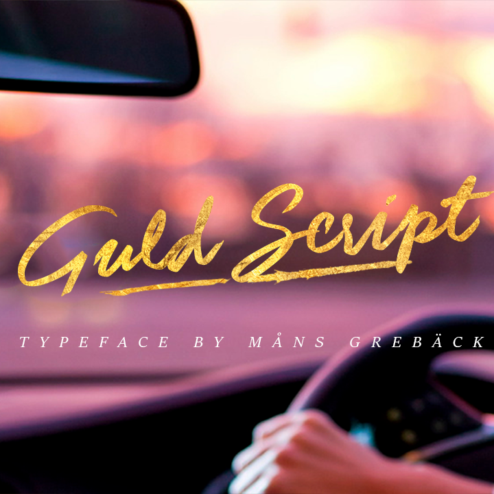 Guld Script Font