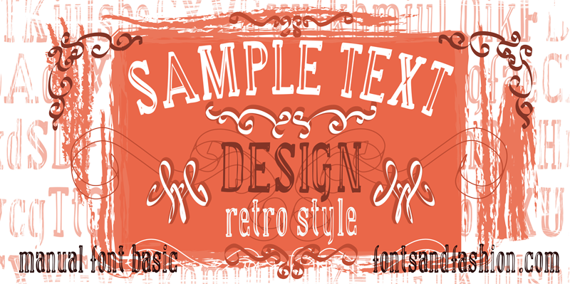 Manual Font Font