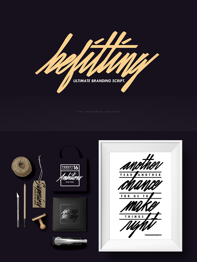 Befitting Font