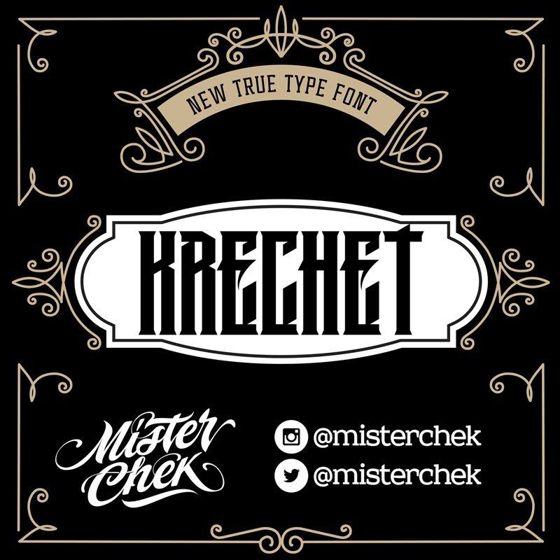 MCF Krechet Font