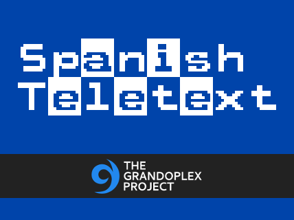 Spanish Teletext Font