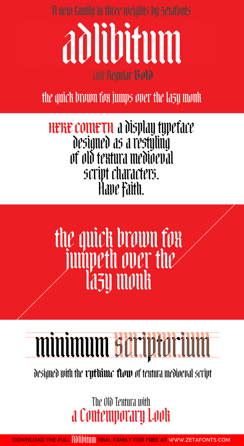 Adlibitum Font