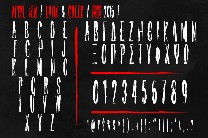 April Ten Font