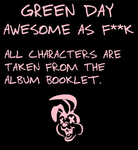 Awesome As Fuck Font