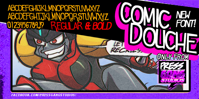 Comic Douche Font