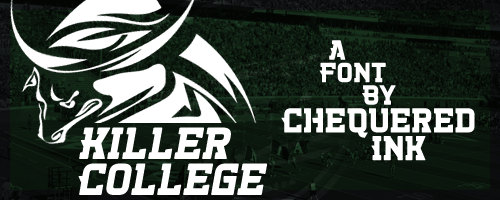 Killer College Font