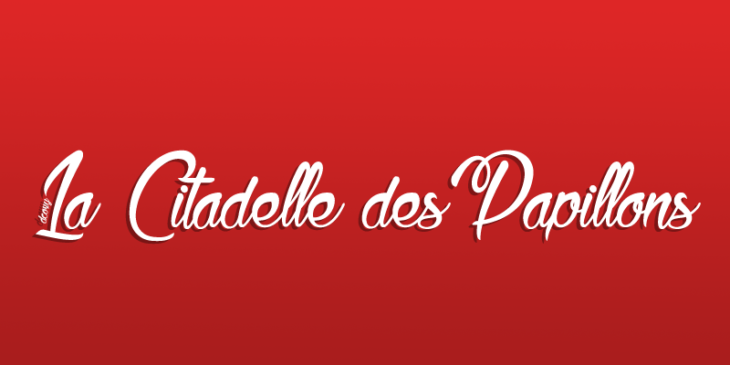 La Citadelle des Papillons Font