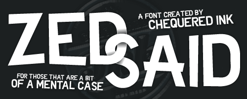 Zed Said Font