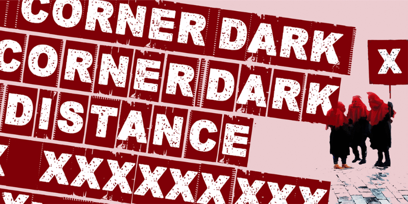 Corner Dark Font