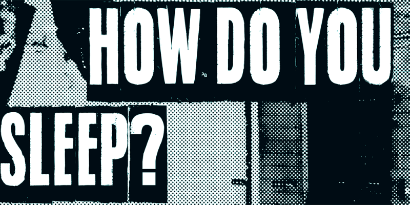 How do you sleep? Font