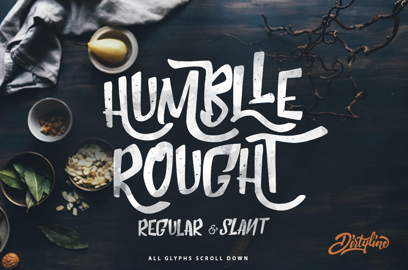 Humblle Rought Font