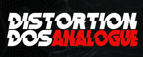 Distortion Dos Analogue Font