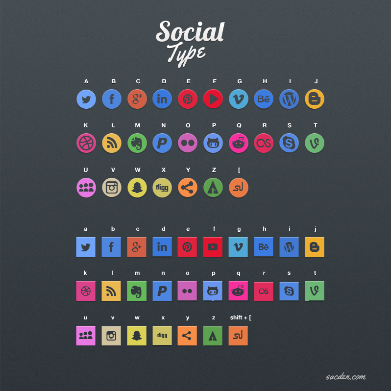 Social Type Font