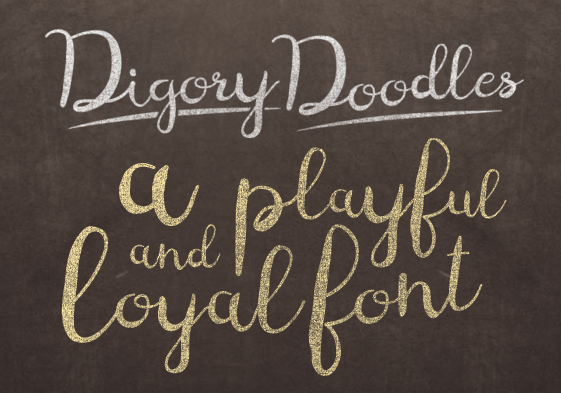 Digory Doodles Font