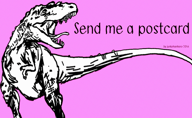 Send me a postcard Font