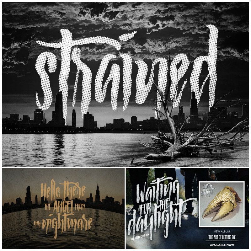 Strained Font