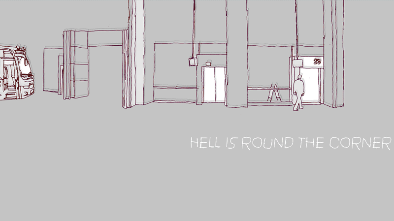 Hell is round the corner Font