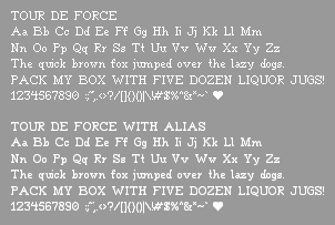 Tour De Force Font