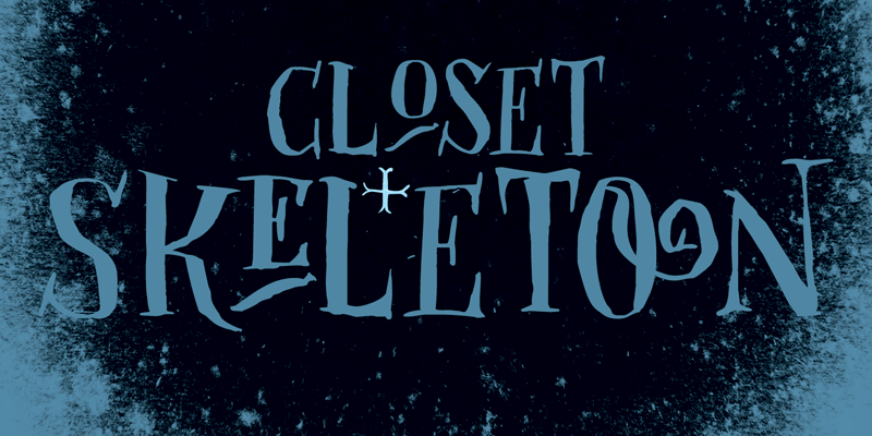 DK Closet Skeleton Font