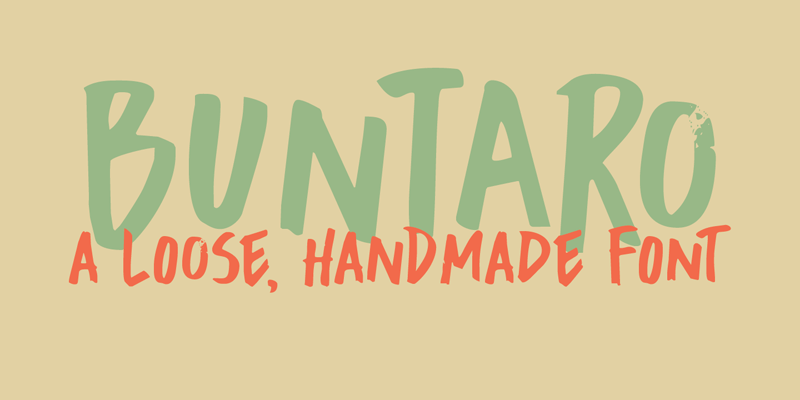 DK Buntaro Font