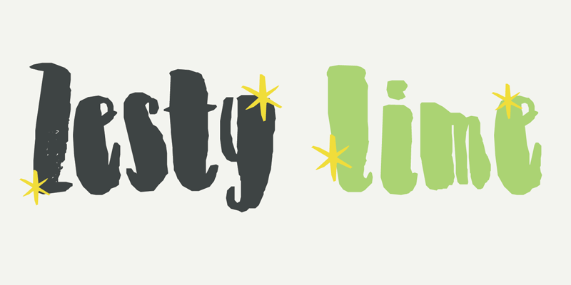 DK Zesty Lime Font