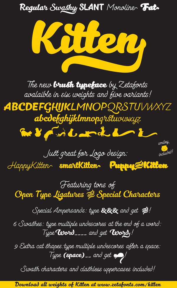Kitten Font