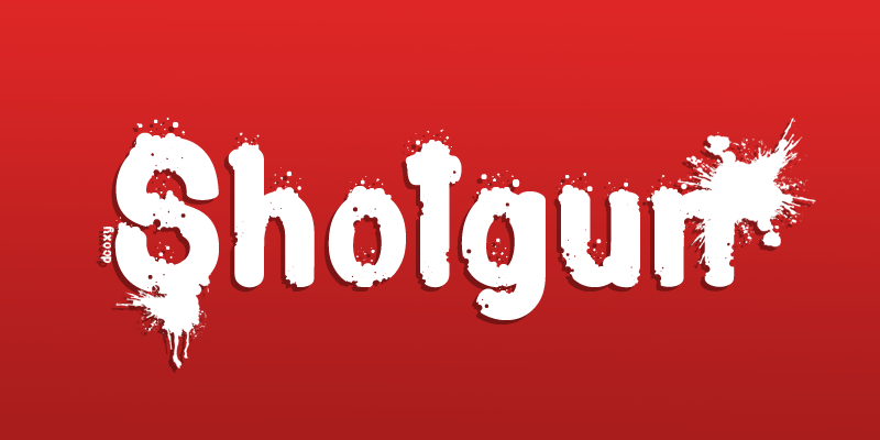 Shotgun Font