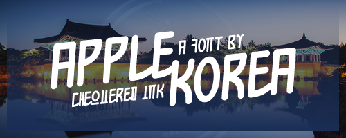 Apple Korea Font