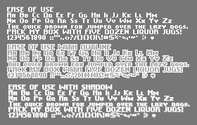 Ease Of Use Font
