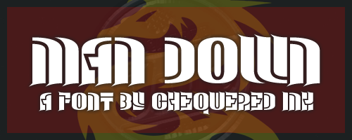 Man Down Font