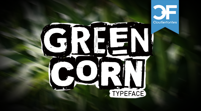CF Green Corn Font
