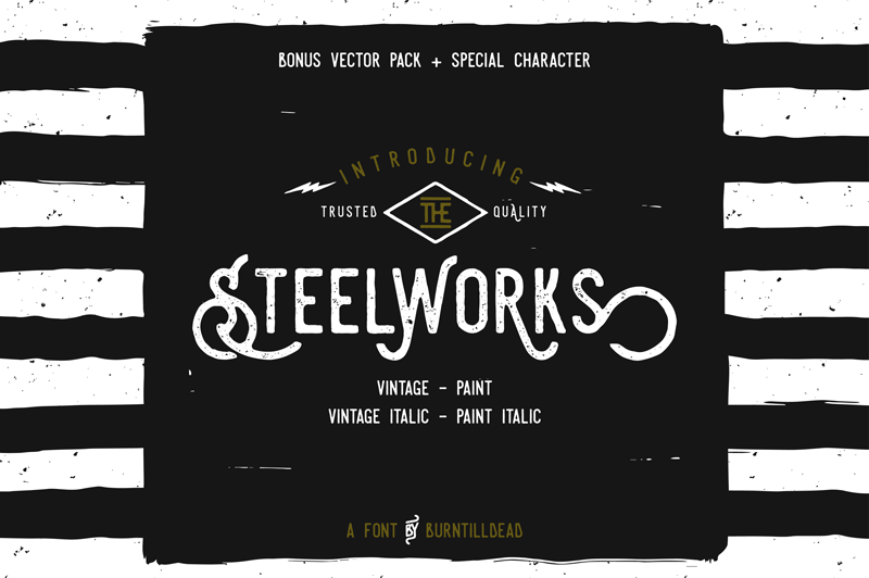 Steelworks Font