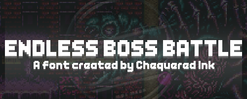Endless Boss Battle Font