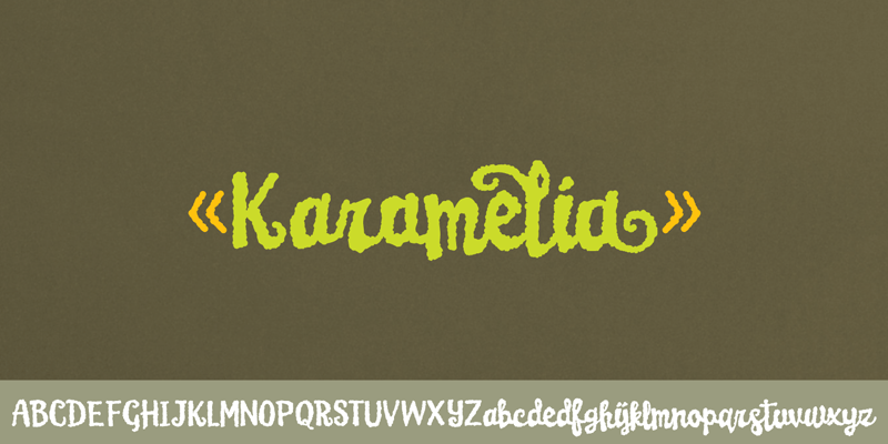 Karamelia Font