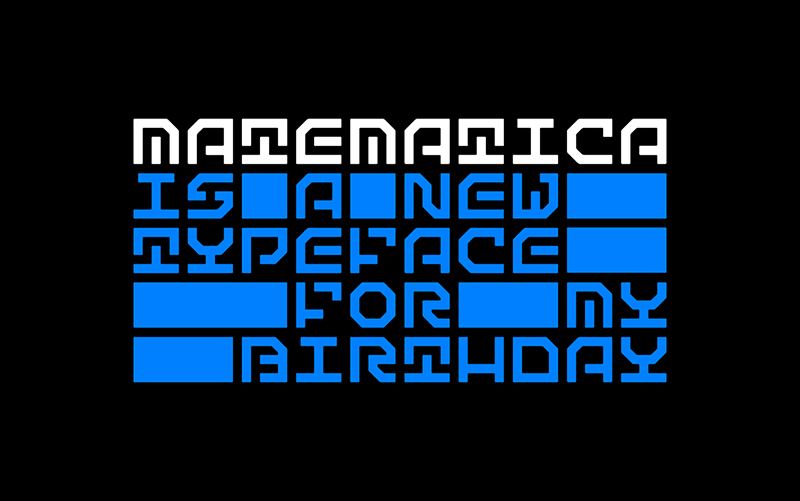 Matematica Font