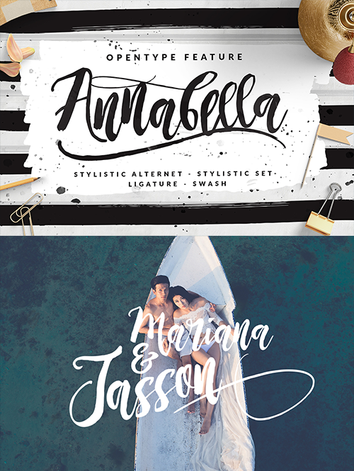 Rising Brush Font